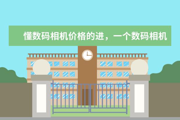 懂数码相机价格的进，一个数码相机一般需要多少钱？