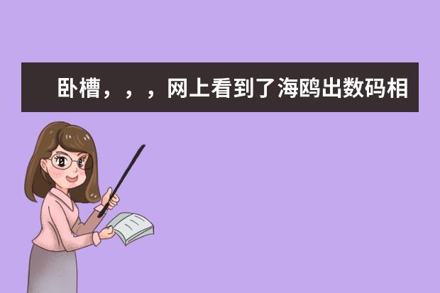 卧槽，，，网上看到了海鸥出数码相机了！！！！！！！！是真的吗？求解！