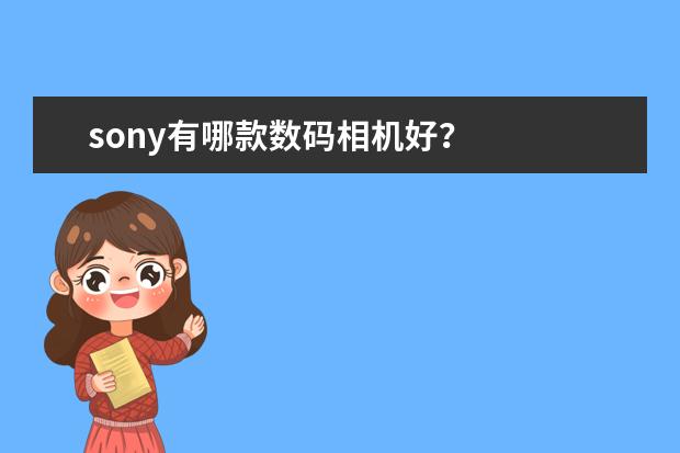 sony有哪款数码相机好？