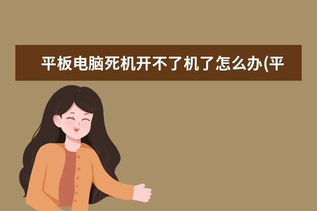 平板电脑死机开不了机了怎么办(平板电脑开不了机了,如何解决)