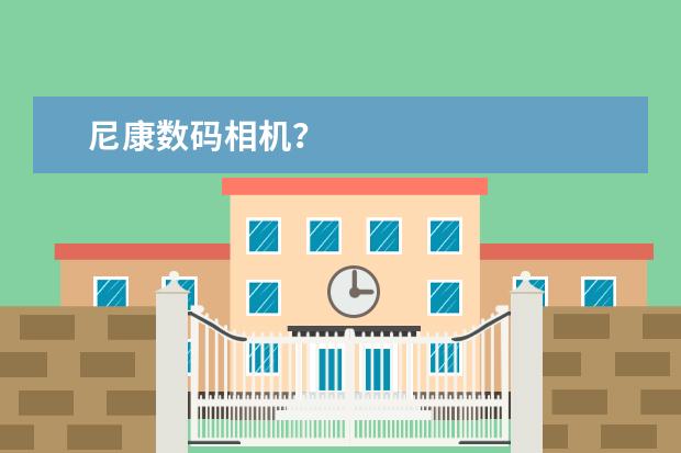 尼康数码相机？