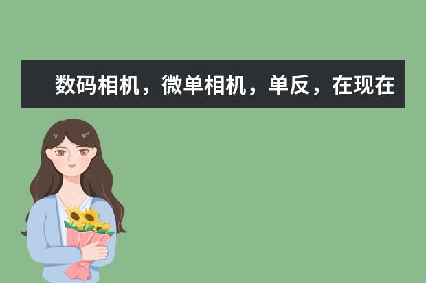数码相机，微单相机，单反，在现在这个社会还有什么用武之地？