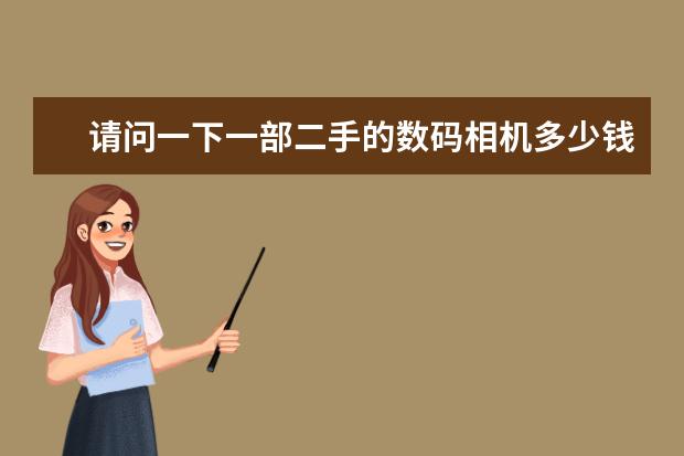 请问一下一部二手的数码相机多少钱啊？