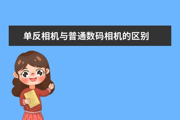 单反相机与普通数码相机的区别
