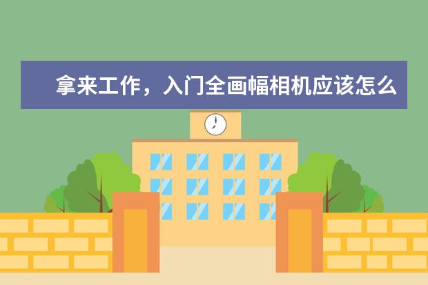 拿来工作，入门全画幅相机应该怎么选？
