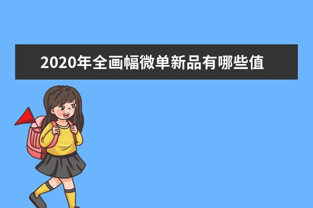 2020年全画幅微单新品有哪些值得推荐？