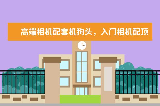 高端相机配套机狗头，入门相机配顶级镜头，哪个画质好？