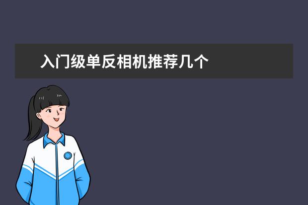 入门级单反相机推荐几个