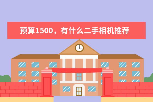 预算1500，有什么二手相机推荐吗？