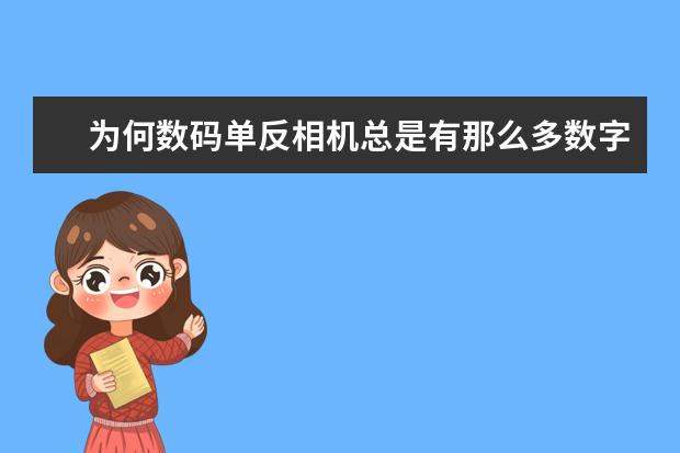 为何数码单反相机总是有那么多数字代表，是什么意思呢