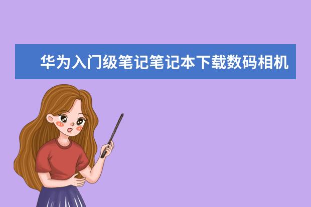 华为入门级笔记笔记本下载数码相机卡速度够用吗？