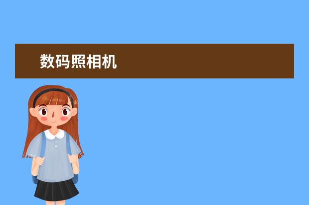 数码照相机