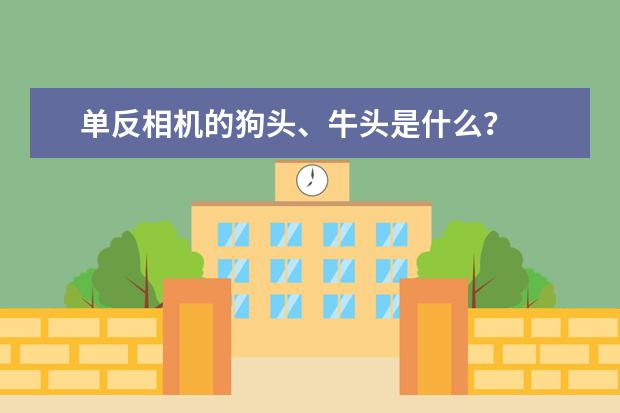 单反相机的狗头、牛头是什么？