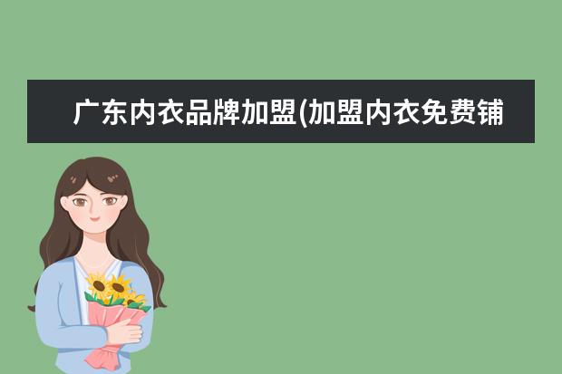 广东内衣品牌加盟(加盟内衣免费铺货)