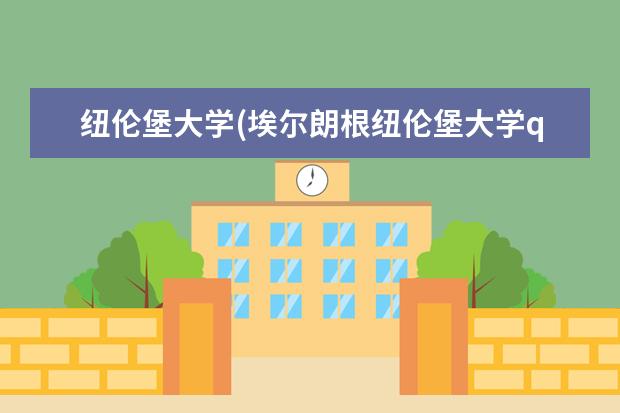 纽伦堡大学(埃尔朗根纽伦堡大学qs)