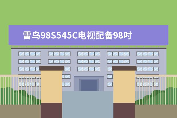 雷鸟98S545C电视配备98吋4K分辨率120Hz高刷新率大屏
