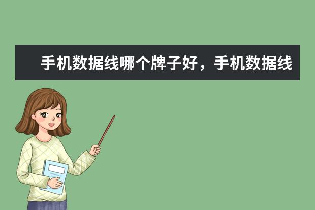 手机数据线哪个牌子好，手机数据线十大品牌排行 手机什么牌子好，手机品牌排行榜前十名