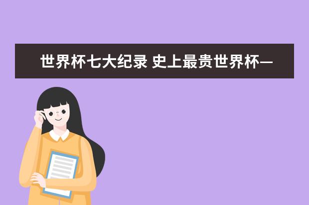 世界杯七大纪录 史上最贵世界杯——卡塔尔斥多亿美元巨资打造