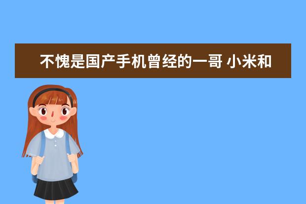 不愧是国产手机曾经的一哥 小米和华为上榜