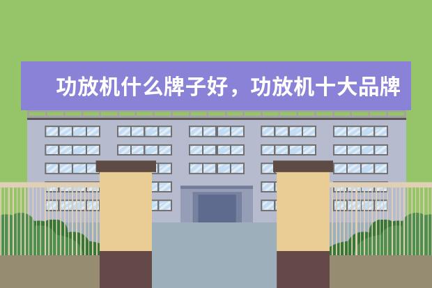 功放机什么牌子好，功放机十大品牌排行榜 上网本有哪些品牌，上网本十大品牌排行榜