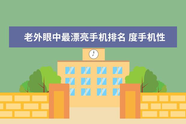 老外眼中最漂亮手机排名 度手机性价比排行榜：联想ZUK