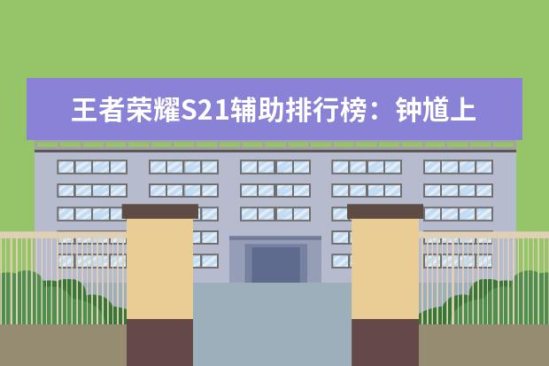 王者荣耀S21辅助排行榜：钟馗上榜，第七ban率最高 lol最容易上分的英雄排行榜