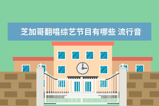 芝加哥翻唱综艺节目有哪些 流行音乐的历史与风格 问题