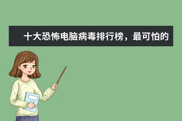 十大恐怖电脑病毒排行榜，最可怕的电脑病毒排名榜(附最新排行榜前十名单) 男子10米气步枪资格赛，中国选手杨皓然排名第一，并打破纪录(附最新排行榜前十名单)