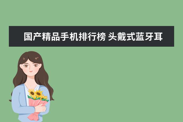 国产精品手机排行榜 头戴式蓝牙耳机排行榜