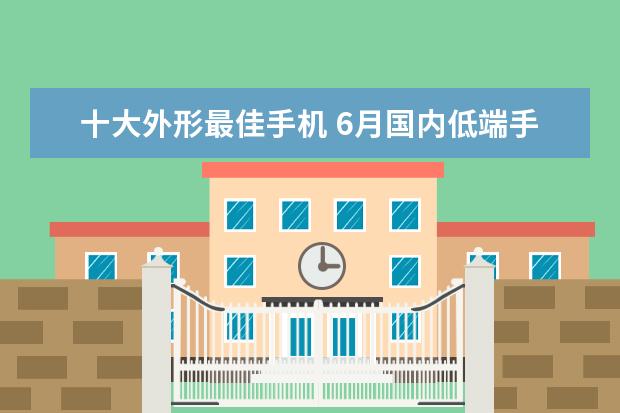 十大外形最佳手机 6月国内低端手机销量排行榜,华为超越OPPO夺冠