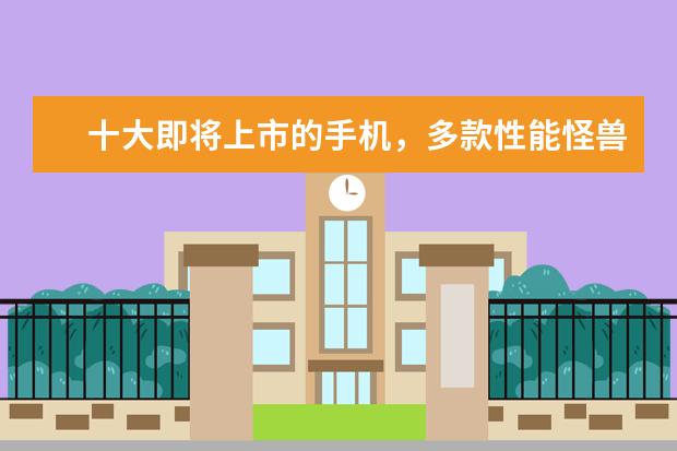 十大即将上市的手机，多款性能怪兽，折叠屏或将面世 十大手机销量排行榜，手机销量最高的是哪一款(附最新排行榜前十名单)