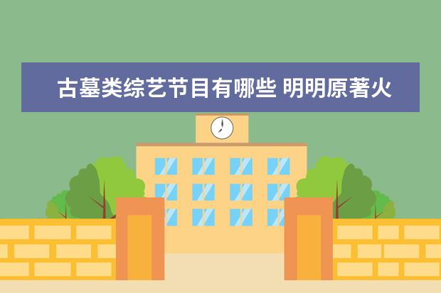 古墓类综艺节目有哪些 明明原著火爆内容很精彩,被改编成影视剧却扑街的作...
