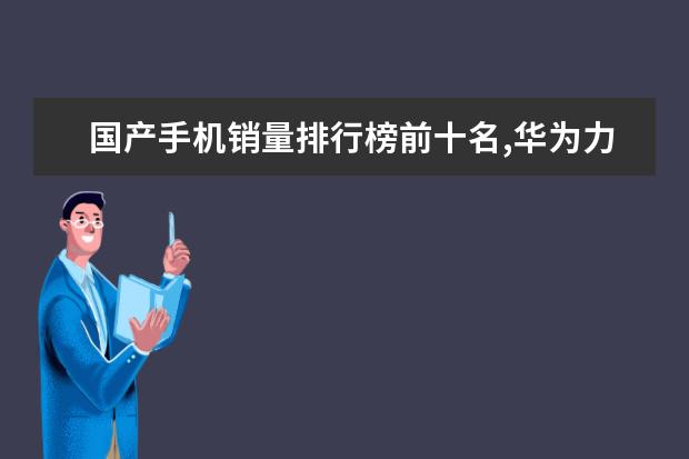 国产手机销量排行榜前十名,华为力压小米,乐视垫底 1500左右性价比最高的手机