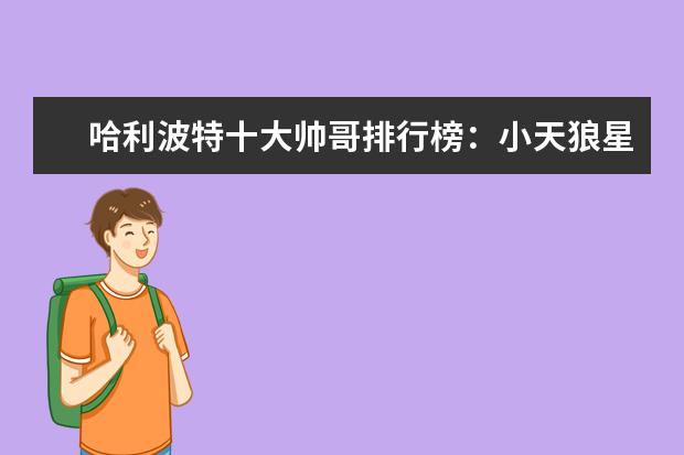 哈利波特十大帅哥排行榜：小天狼星上榜，第十逆袭成功 末代皇帝位列第一，每一部都值得看
