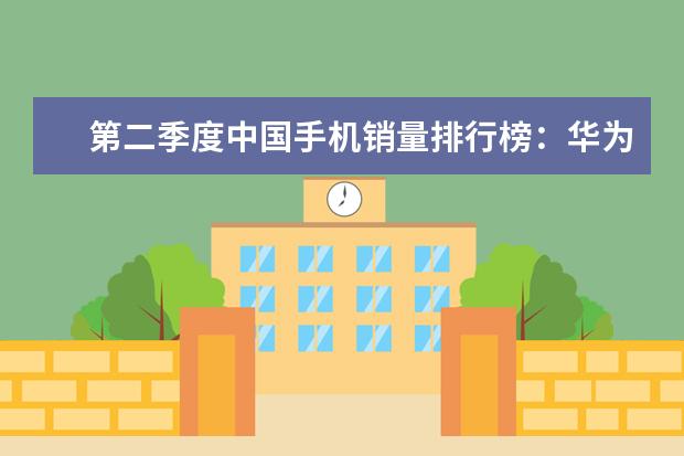 第二季度中国手机销量排行榜：华为出货量20.2%，三星降至3% 盘点6000性价比手表排行榜