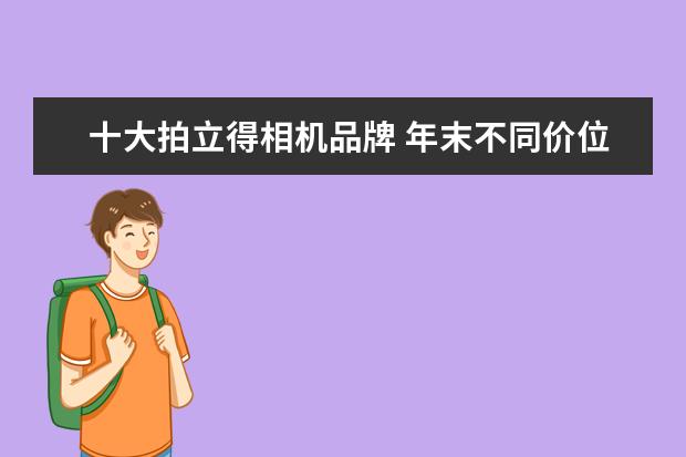 十大拍立得相机品牌 年末不同价位段微单相机推荐