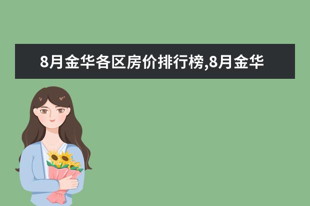 8月金华各区房价排行榜,8月金华浦江房价上涨0.43% 世界上最好的五星级餐厅排行榜：肥鸭上榜，第五善用奶酪