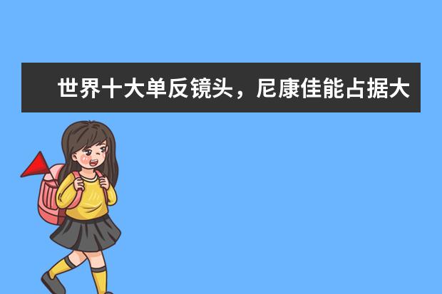 世界十大单反镜头，尼康佳能占据大半，你更喜欢哪款 谈谈小改款的尼康D810