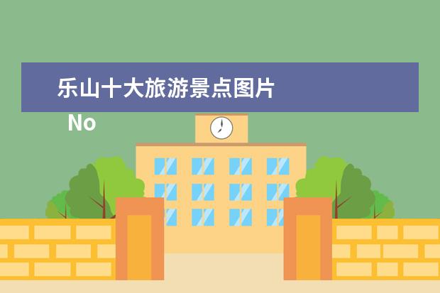 乐山十大旅游景点图片 
  No.1 峨眉山风景区
