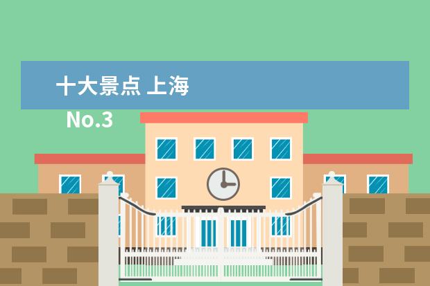 十大景点 上海 
  No.3 顾村公园