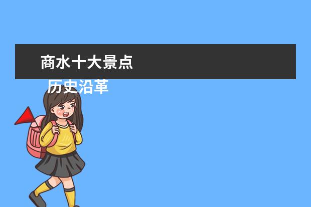 商水十大景点 
  历史沿革
