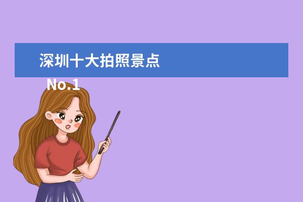 深圳十大拍照景点 
  No.1 大梅沙海滨公园