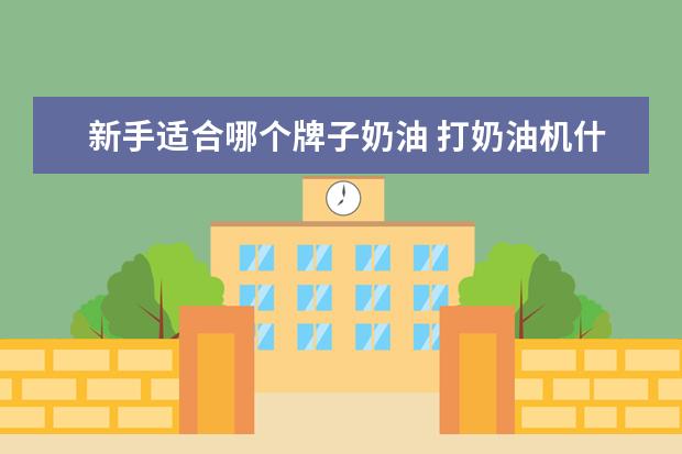 新手适合哪个牌子奶油 打奶油机什么牌子好?