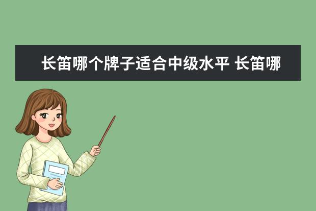 长笛哪个牌子适合中级水平 长笛哪个牌子质量好呢?