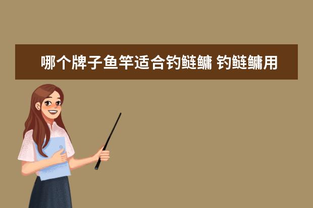 哪个牌子鱼竿适合钓鲢鳙 钓鲢鳙用弹簧钩效果好吗,用什么鱼竿好