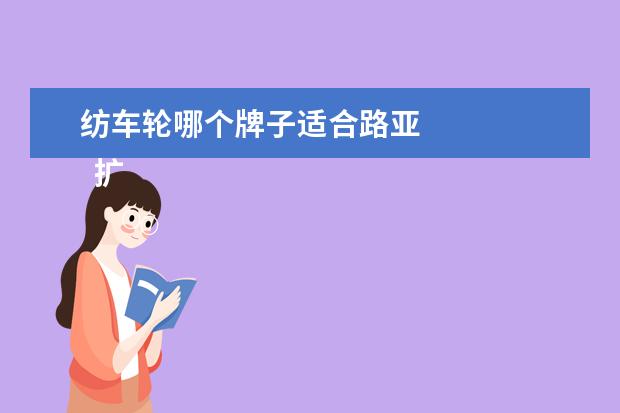 纺车轮哪个牌子适合路亚 
  扩展资料：