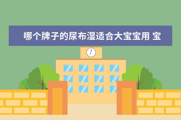 哪个牌子的尿布湿适合大宝宝用 宝宝身体乳哪个牌子比较好?使用效果怎么样? - 百度...