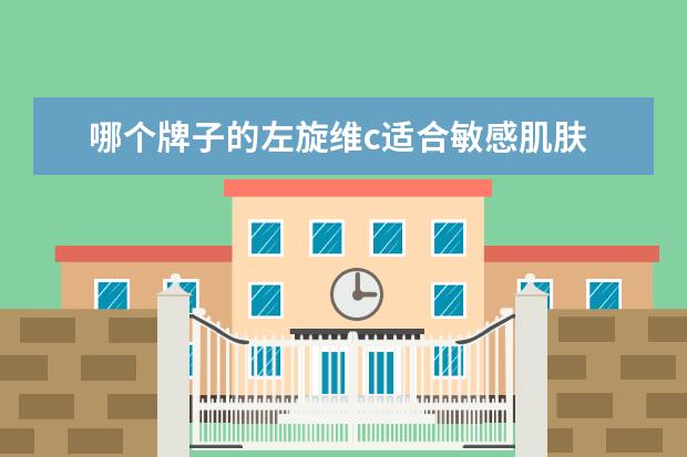 哪个牌子的左旋维c适合敏感肌肤 左旋维C和维生素C有什么不同