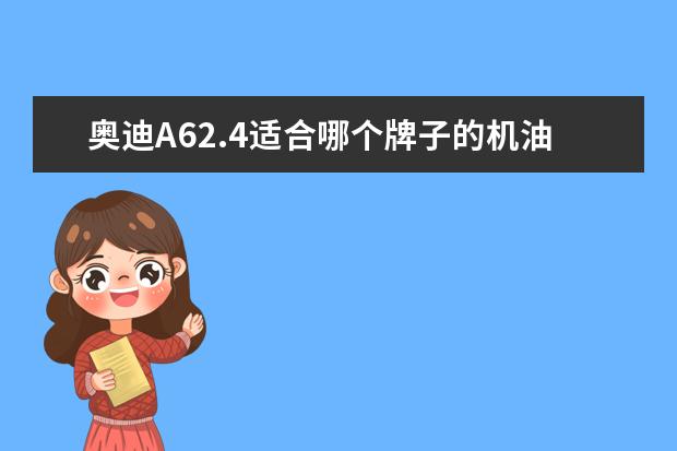 奥迪A62.4适合哪个牌子的机油 老款奥迪a62.4什么发动机