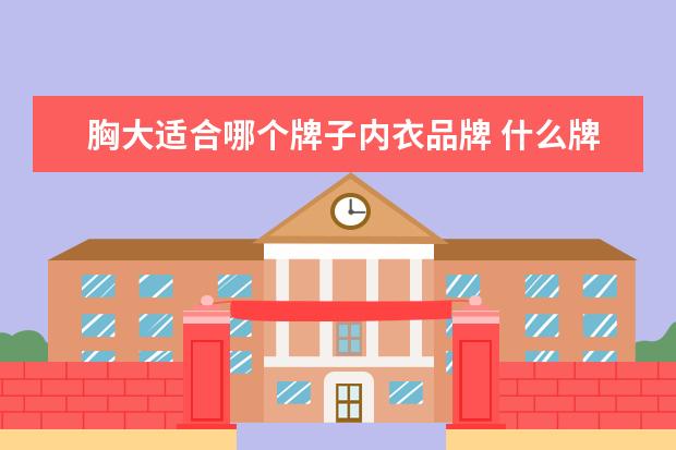 胸大适合哪个牌子内衣品牌 什么牌子的内衣适合胸大的人穿